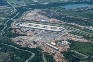 Del Valle Texas plumbing services - aerial view