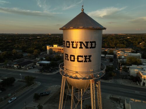 Round Rock, TX Plumbers - water tower